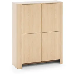 HIGHBOARD AVORIO 103/132/39cm 4 Türen Eichefarben