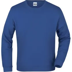 James & Nicholson Unisex Sweater Sweatshirt JN057 royal L