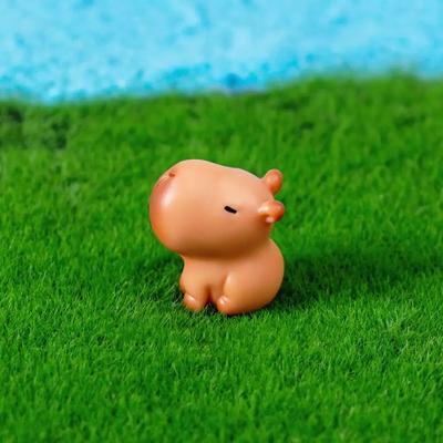 Inspired Living Realistic Sleeping Cat Figurine Mini Ornament Cat Desk Decor For Home Office 10