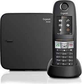 Gigaset E630 DECT-telefoon met 200 contacten en nummerherkenning, zwart