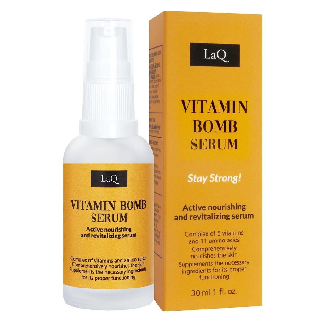 LaQ Vitamin Bomb, Revitalizing, Daily, Serum, For Face, 30 ml (30 ml) (49751033)