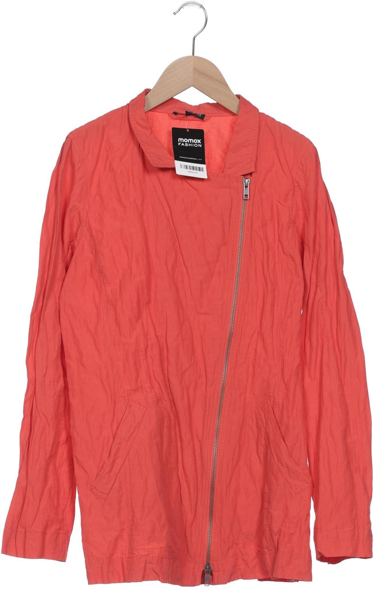 Eileen Fisher Damen Jacke, Rot, Gr. S, Baumwolle / Synthetik - Second Hand