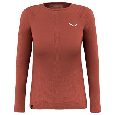Salewa - Women's Zebru Responsive L/S Tee - Merinounterwäsche Gr 40 rot