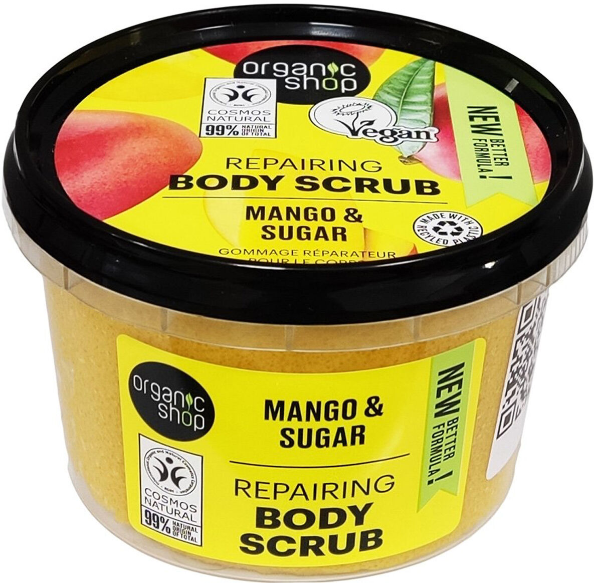 ORGANIC SHOP Mango & Sugar Body Scrub 250ml