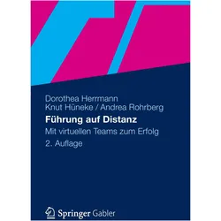Führung auf Distanz, Fachbücher von Dorothea Herrmann, Andrea Rohrberg, Knut Hüneke
