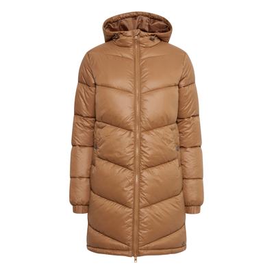 Schneejacke OXMO "Steppmantel OXTabata", Damen, Gr. M, braun (thrush), Obermaterial: 100% Nylon NY., Mäntel Schneejacke