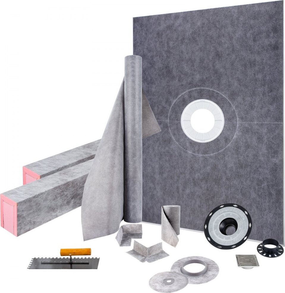 Badezimmer Abdichtung Set - Duschabdichtung Isolbau - 965,2x1524mm - Hochwertige Dichtungsleiste - Wasserdichte Lösungen - Renovierung Badezimmer