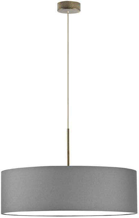 17 Stories Aubrionna 4 - Light Drum Pendant Antique (Old) Gold/Gray