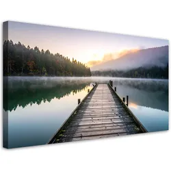 LEINWANDBILD Landschaften 80x40cm