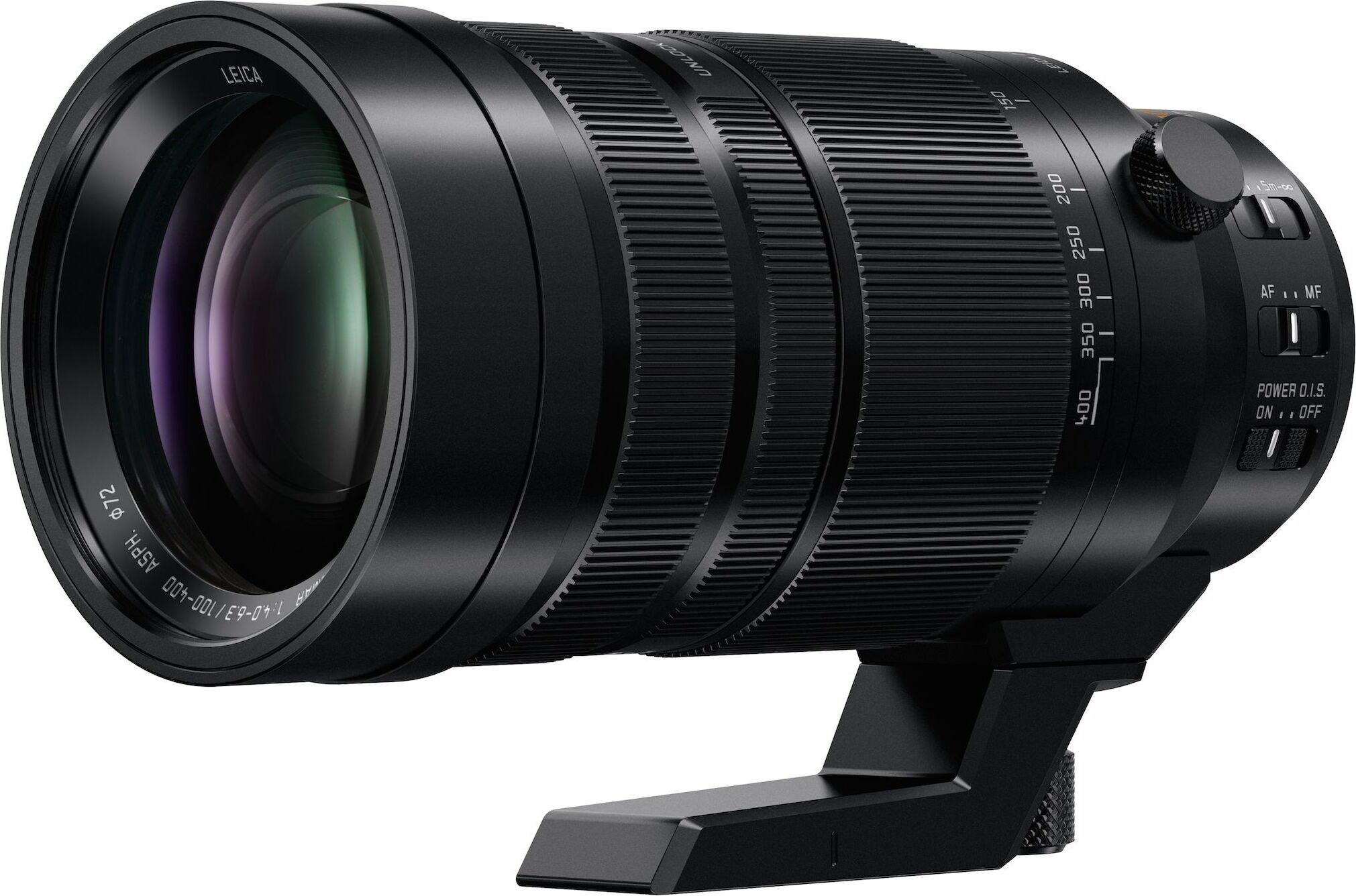 Panasonic LUMIX H-RS100400, Telezoom-Objektiv, 20/13, 100 - 400 mm, Bildstabilisator, Leica DG, Autofokus