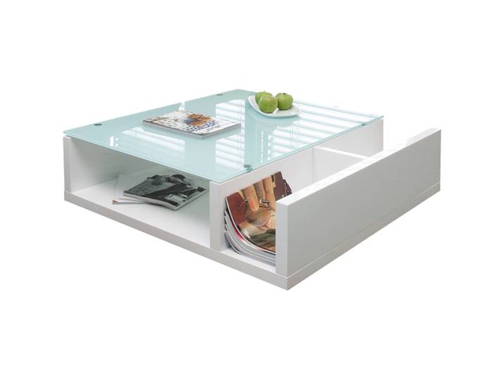 Salontisch Perry weiss MDF B 100 H 30 cm