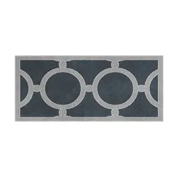 Webteppich  Traum , grau , Synthetische Fasern , Maße (cm): B: 80