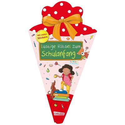 Schlau für die Schule: Lustige Rätsel zum Schulanfang (Schultüte rot), Taschenbuch von Christine Mildner, Carlsen, 978-3-551-19290-5