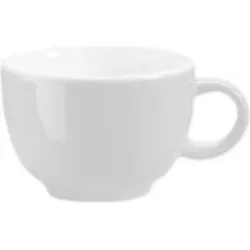 6x CENT, Tasse, Kaffee-/Cappuccino-Tasse 0.2l weiss (200 ml)