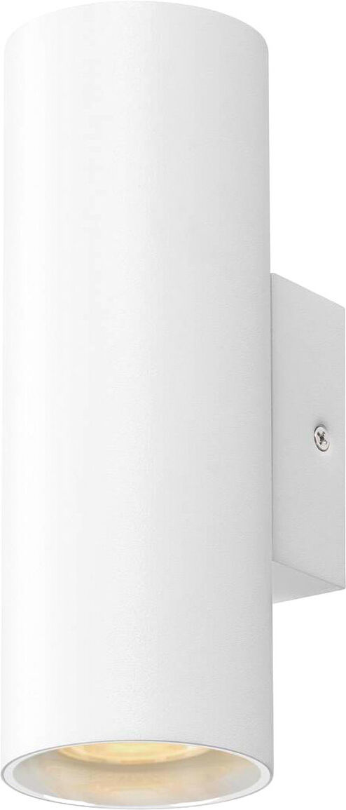 Slv Asto Tube, Wandaufbauleuchte, Zylindrisch, Max. 2x10w, Weiß - Wand- Und Deckenleuchten