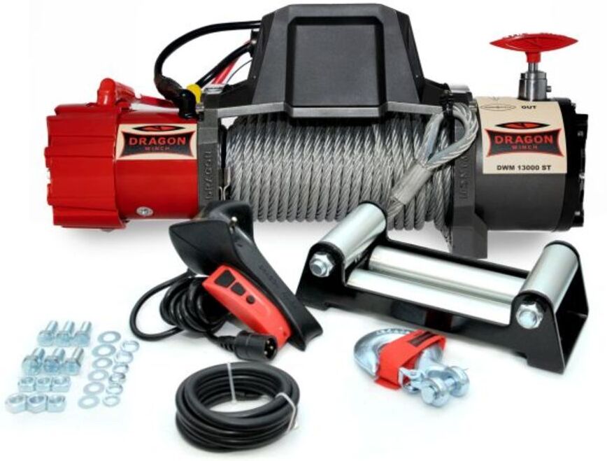 Seilwinde für Off Road Fahrzeuge DRAGON WINCH DWM13000ST