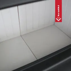 Kamineinsatz aus Stahl KRATKI MBA links 17 kW Ø 200 gebogenes Glas