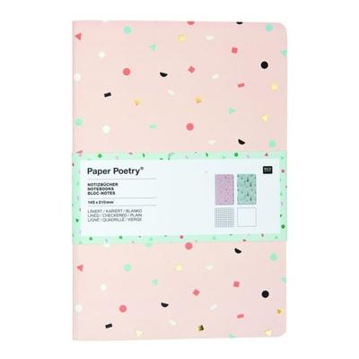 Notizbücherset A5, Tropical Spring, 2-teilig