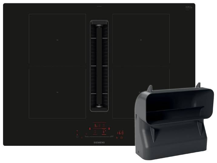 SIEMENS Kochfeld mit Dunstabzug ED711HGA6, Powerboost-Funktion, Timer