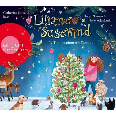 Liliane Susewind – 24 Tiere suchen ein Zuhause. Das Adventskalender-Hörbuch - Tanya Stewner,Marlene Jablonski, CD, 9783839842904
