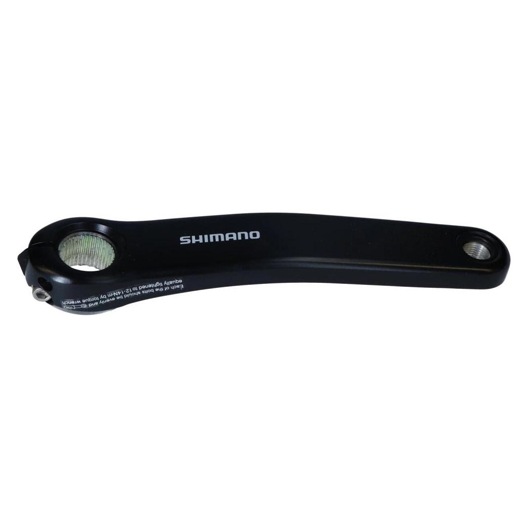 Shimano Kurbelarm E-BIKE SYSTEMS FC-EN500, links, 170mm, schwarz (170 mm) (Y0US98020)