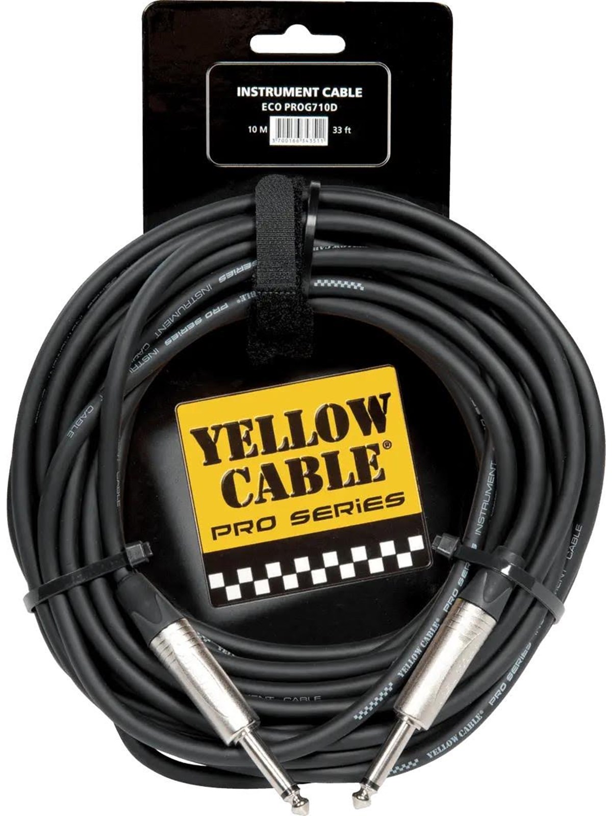 Yellow Cable PRO710D - Neutrik 1/4 Klinke/Klinke Kabel 10 Meter