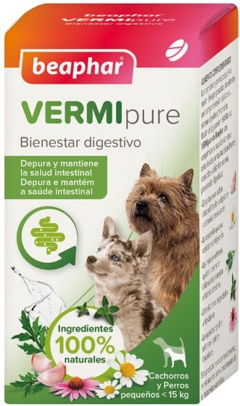 Beaphar Vermipure Cão <15 kg 50 Tabs