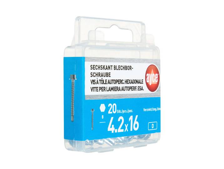 Ayce Blechbohrschraube Sechskant SW8 × 16 mm