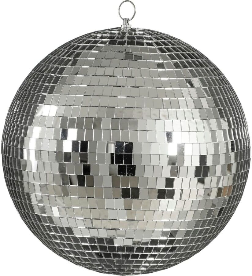 Mica Decorations Bola de navidad  plata  h30xb30xl30cm
