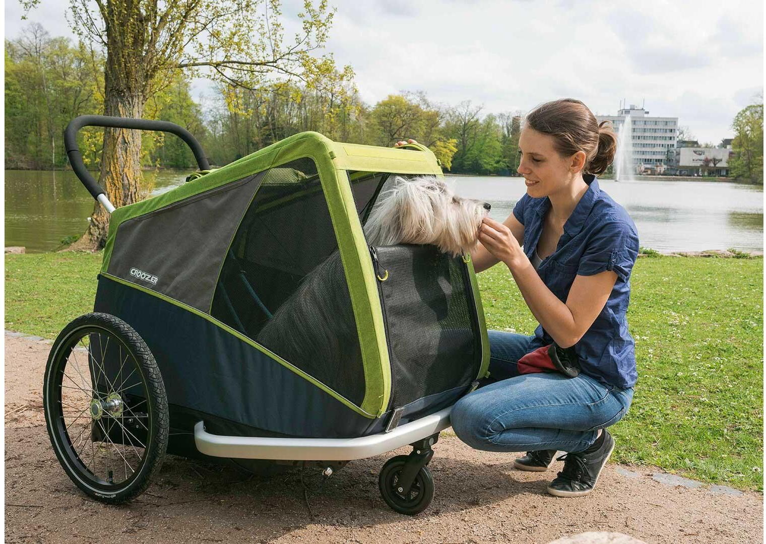 Hundebuggy CROOZER "passend zu Modellen BRUUNO, JOKKE, MIKKE, TAMMO", bunt, Kinderwagen, Hundebuggy bunt Einheitsgröße