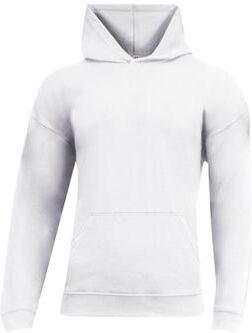 A4 A4N3528 Softek Long Sleeve Hooded Top N3528 in White size 4XL   65/35 Polyester/Cotton