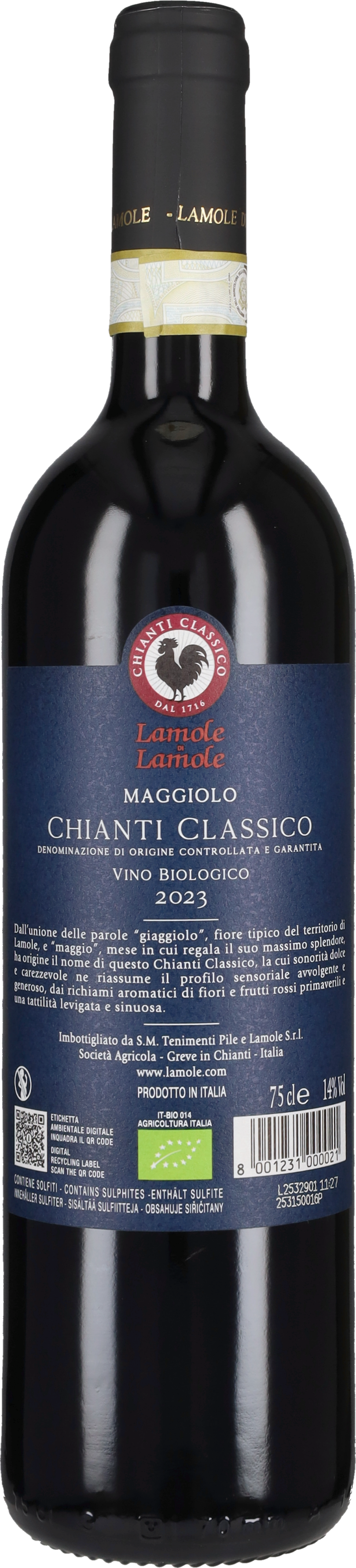 Chianti Classico 'Maggiolo' Lamole di Lamole 2024