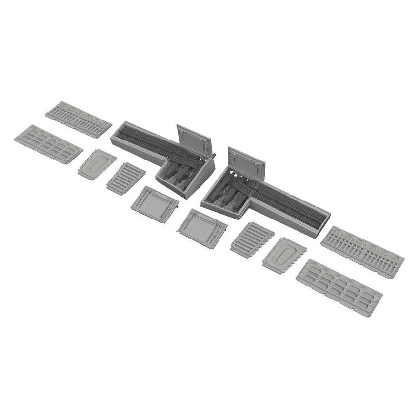 Eduard P-51D gun bays PRINT (672379)