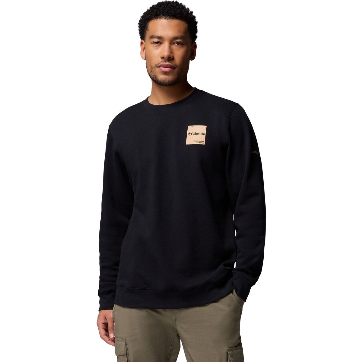 Columbia Trek Crew black, boxy brand (007) XS 195793-1957933-007-XS