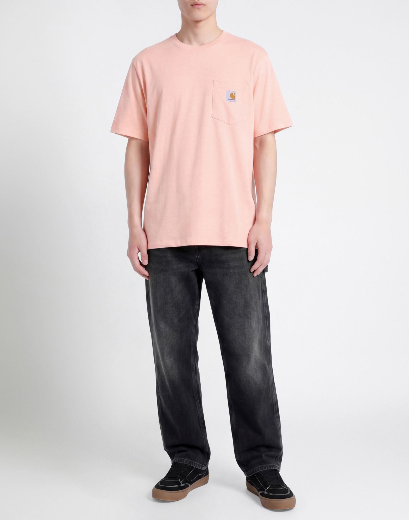 Carhartt Camiseta Hombre Salmón XL Hombre