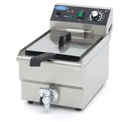 Elektro Fritteuse Maxima - 10 Liter mit Ablasshahn