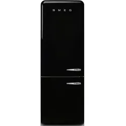 smeg Kühl-Gefrierkombination FAB38LBL6 Metall Schwarz