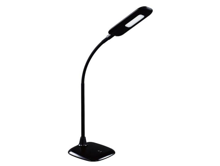Brilliant Tischleuchte Nele G94920/06, Schwarz, Metall, LED integrated, 14.5x62.5x14.5 cm, Lampen & Leuchten, Innenbeleuchtung, Tischlampen