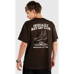 Iriedaily Bad Day Club T-Shirt dark coffee Gr. M