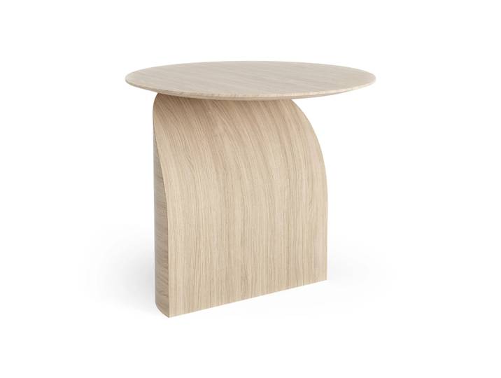 Swedese Savoa Tisch H50cm Eiche weiß pigmentiert