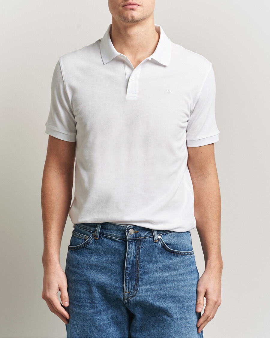J.Lindeberg Verse Polo White men L Hvid