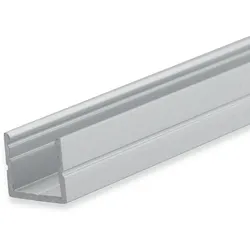 ISOLED LED Aufbauprofil SURF8, Aluminium, 200cm, Alu eloxiert ISO-113630