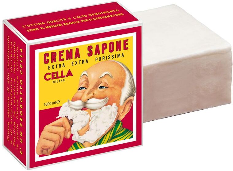 CELLA MILANO Crema Sapone Extra Extra Purissima 1000 ML