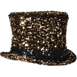 Thetru Pailletten Zylinder gold