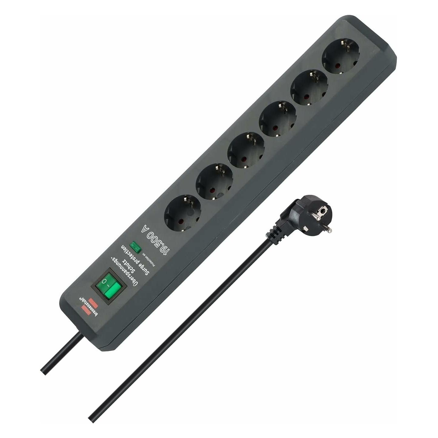 Brennenstuhl Secure-Tec (6x, CEE 7/3, 2 m) (1159540366)