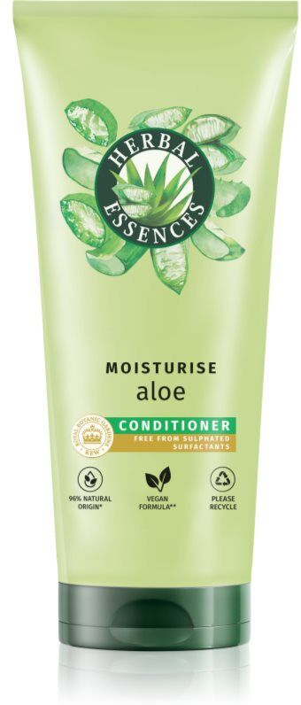 Herbal Essences Aloe Moisturise après-shampoing nutrition et hydratation 250 ml