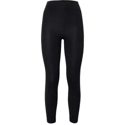 Tchibo - Thermoleggings mit Glitzertape - Damen - Gr. L - silber