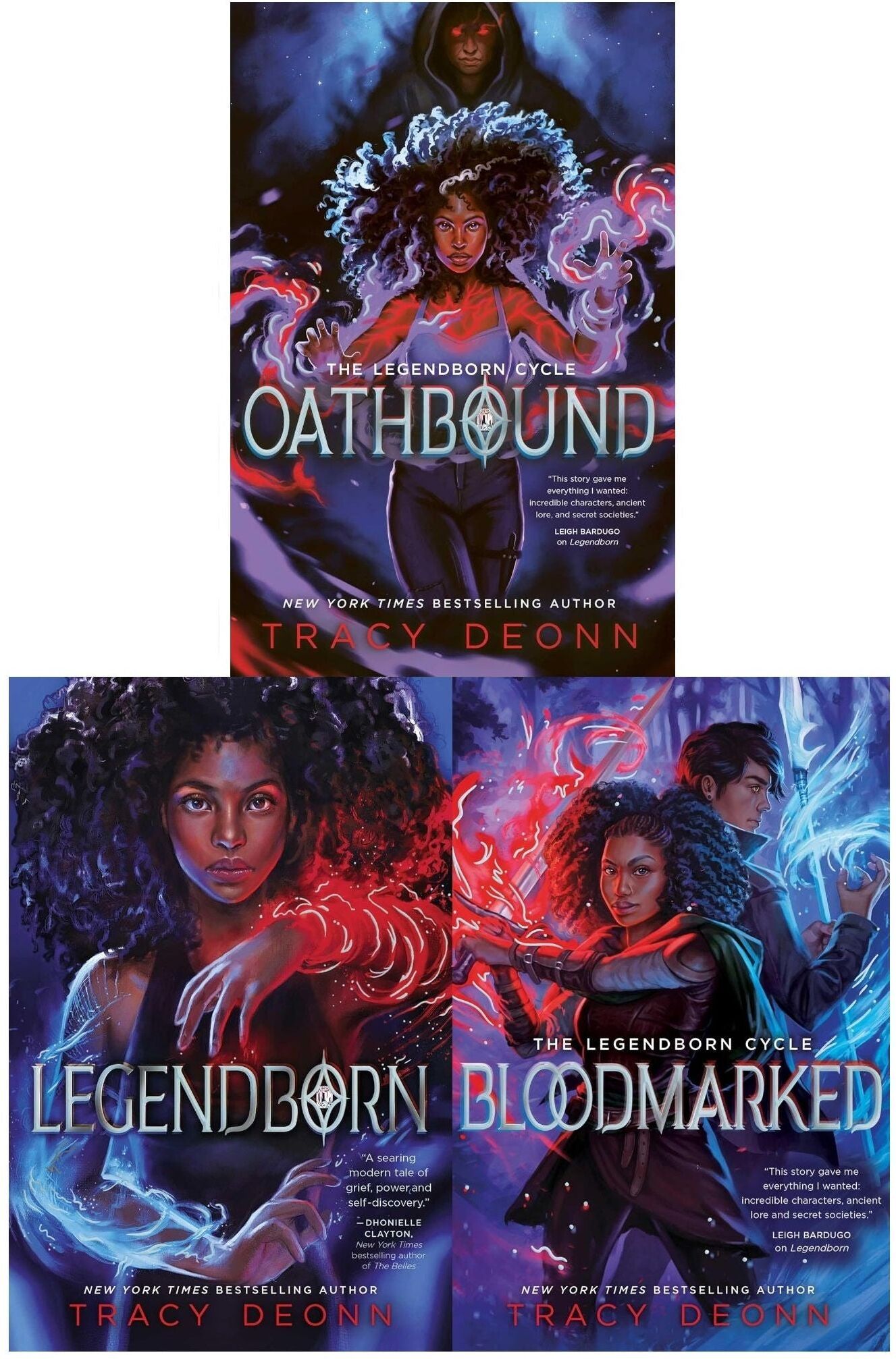 Simon & Schuster Children's UK The Legendborn Cycle 3 Books Collection Set By Tracy Deonn (Bloodmarked, Legendborn, Oathbound)