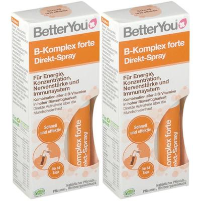 Betteryou Vitamin B-Komplex forte Direkt-Spray 2x 2x25 ml Spray