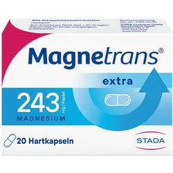 MAGNETRANS extra 243 mg Hartkapseln 20 St